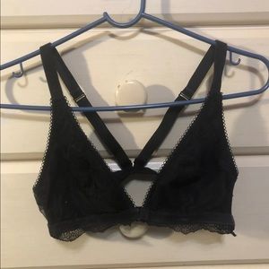 black lace bralette VS